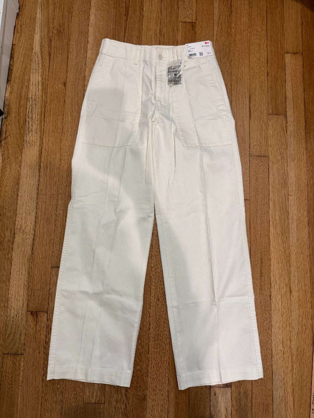 NWT UNIQLO Baker Pants | Off-White | Size 2